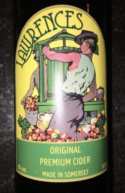 Original Premium Cider 6.0%, Lawrences Cider, England