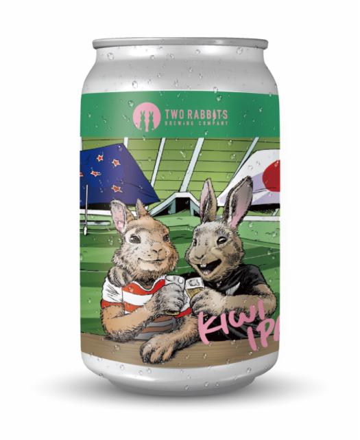 Original series IPA 6.0%, Two Rabbits Brewing Company, Japan
