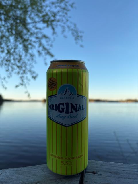 Original summer mandarin 5.5%, Hartwall (Royal Unibrew), Finland