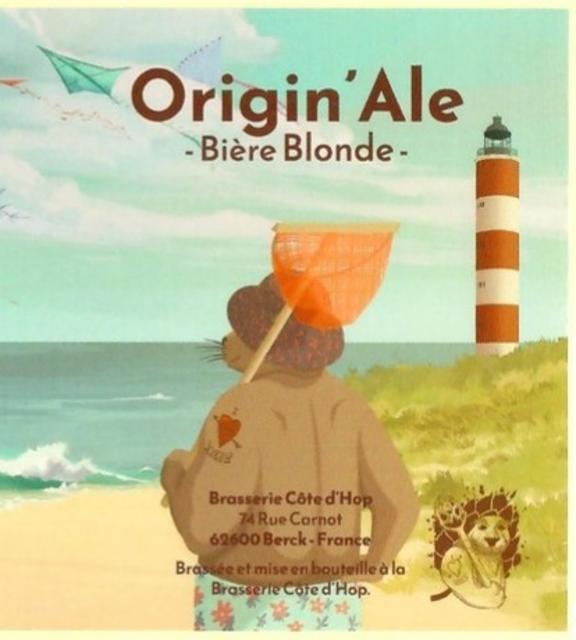 Origin'Ale 5.5%, Côte D'Hop, France