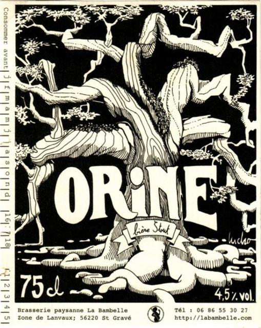 Orine 4.5%, Brasserie La Bambelle, France