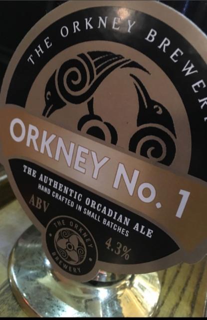 Orkney No.1 4.3%, The Orkney Brewery (Sinclair Breweries), Scotland