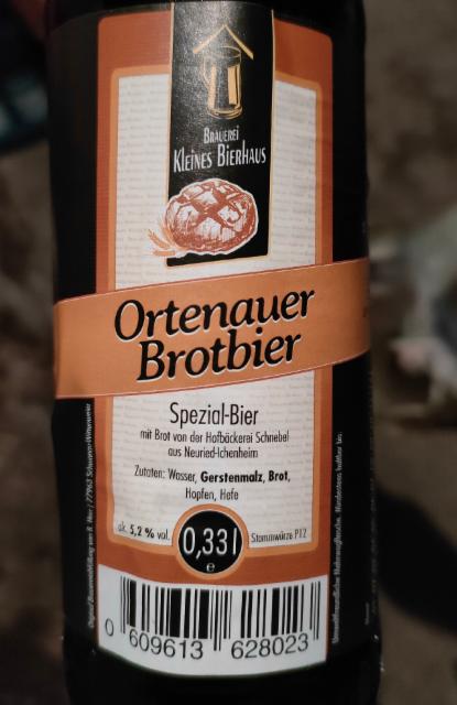 Ortenauer Brotbier 5.2%, Kleines Bierhaus, Germany