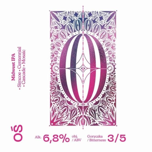 Oś 6.8%, Cztery Ściany / Four Walls Brewery, Poland