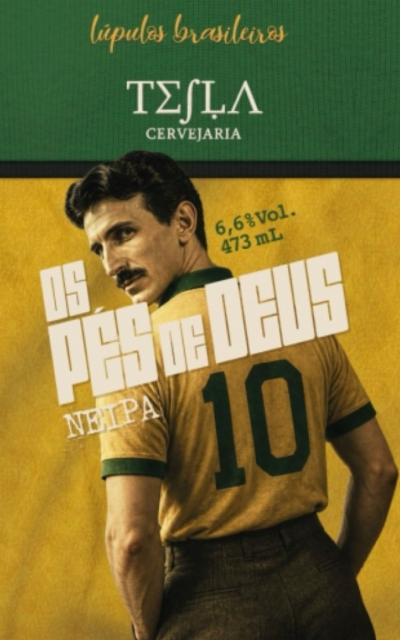Os Pés de Deus 6.6%, Tesla Cervejaria, Brazil