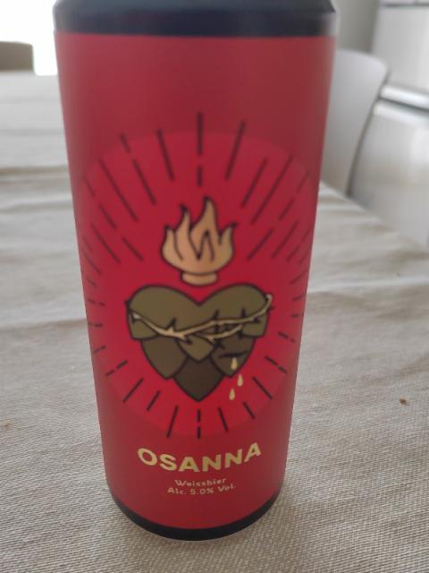 osanna 5.0%, Birrificio War, Italy