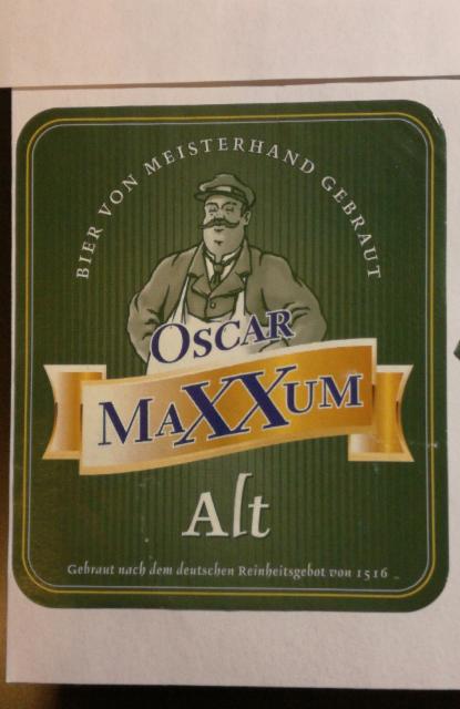 Oscar Alt 4.8%, Trinkgut, Germany