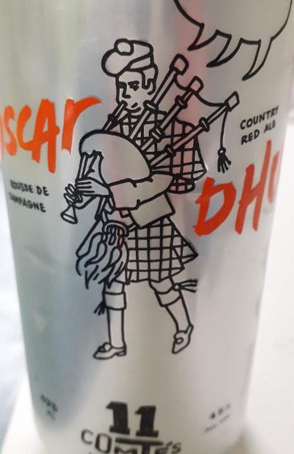 Oscar Dhu 4.5%, Brasserie 11 Comtés, Canada