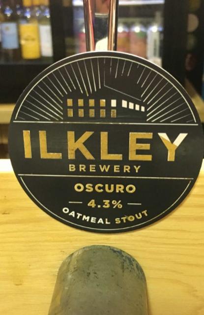 Oscuro 4.3%, The Ilkley Brewery, England