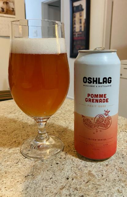 Oshlag Pomme Grenade 4.5%, Oshlag Brasserie & Distillerie, Canada