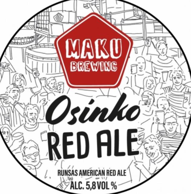 Osinko Red Ale 5.8%, Maku Brewing, Finland