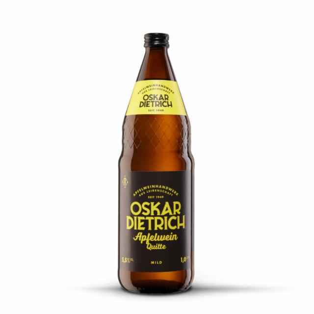 Oskar Dietrich Apfelwein - Quitte 5.5%, Kelterei Heil, Germany