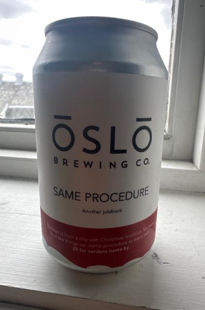 Oslo 6.5%, Oslo Brewing Company, Norway