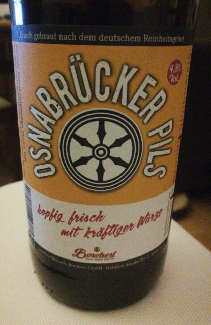 Osnabrücker Pils 4.8%, Landhaus Brauerei Borchert, Germany