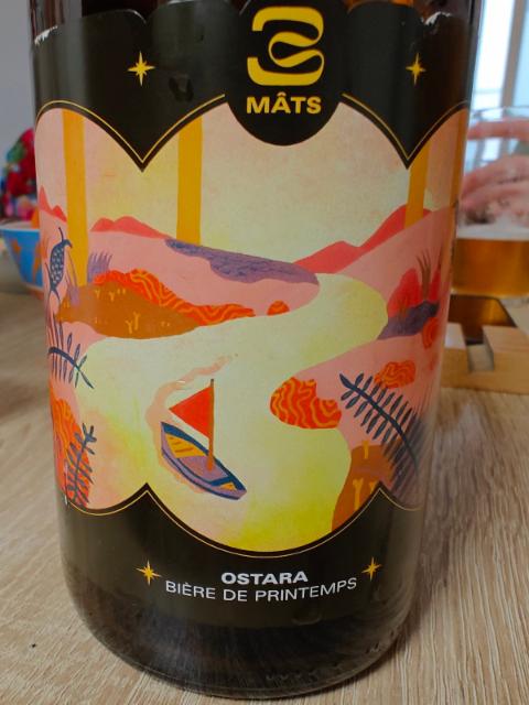 ostara bière de printemps 5.5%, Brasserie 3 Mâts - Onirique, France