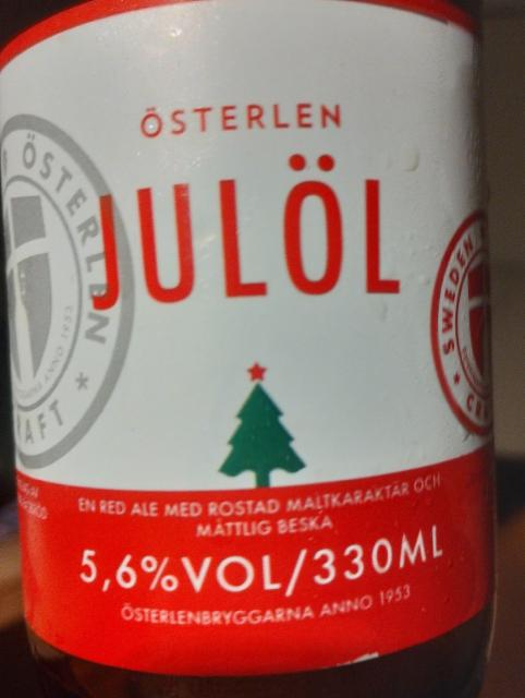 Österlen Julöl 5.6%, Österlenbryggarna, Sweden