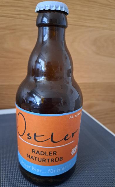 Ostler Radler Naturtrüb 2.5%, Brauerei Neunspringe Worbis, Germany