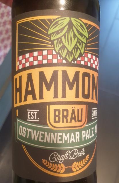 Ostwennemar Pale Ale 6.0%, Hammona Bräu, Germany