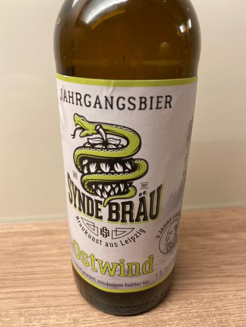 Ostwind Jahrgangsbier 2020 8.3%, Synde Bräu, Germany