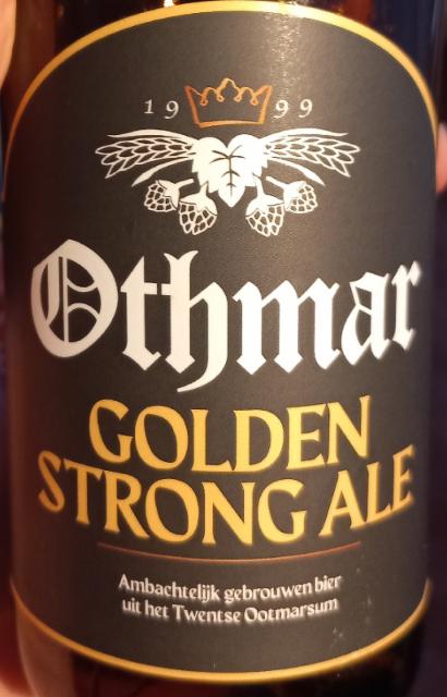 Othmar Golden Strong Ale 7.5%, Brouwerij ootmarsum, Netherlands