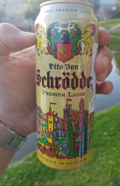 Otto Von Schrödder Premium Lager 4.9%, Feldschlößchen Dresden (TCB Beverages), Germany