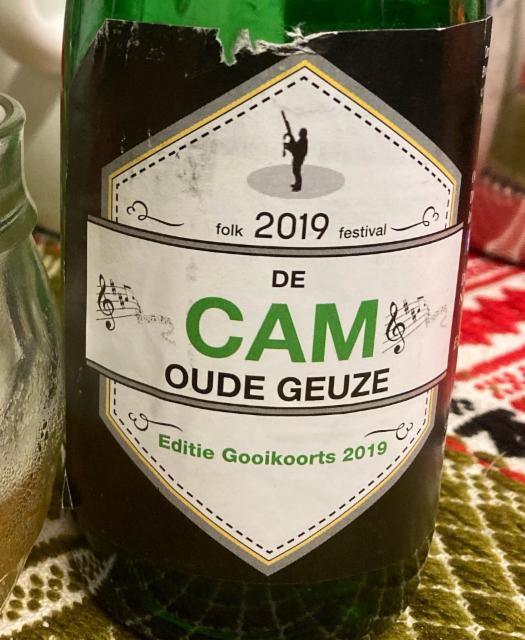 Oude Geuze De Cam 6.0%, Geuzestekerij De Cam, Belgium