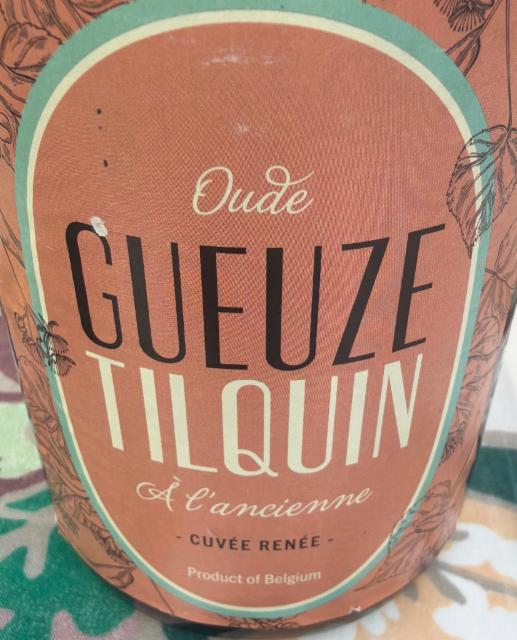 Oude gueuze tilquin a l'ancienne cuvée Renée (2023-2024) 7.0%, Gueuzerie Tilquin, Belgium