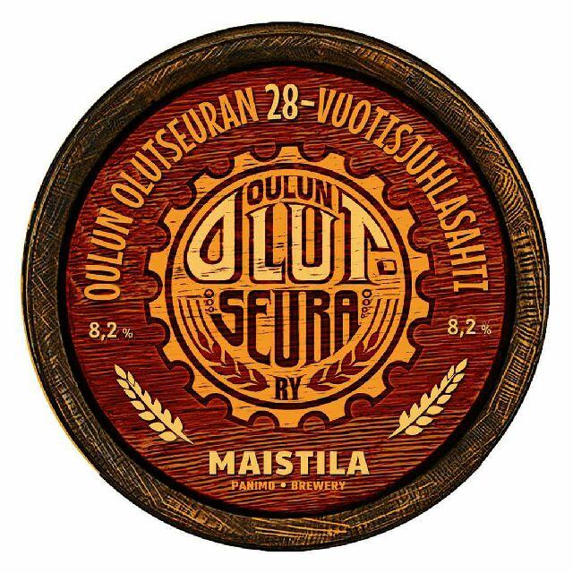 Oulun Olutseuran 28-Vuotisjuhlasahti 8.2%, Maistila, Finland