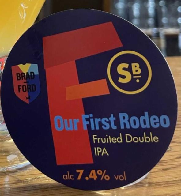 Our First Rodeo 7.4%, Saltaire Brewery, England