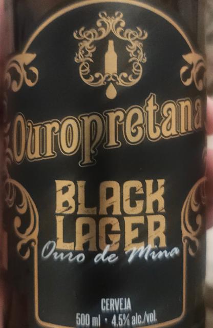 ouropretana black lager, Ouropretana