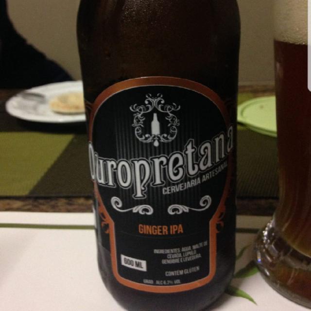 Ouropretana Ginger IPA 6.1%, Ouropretana, Brazil