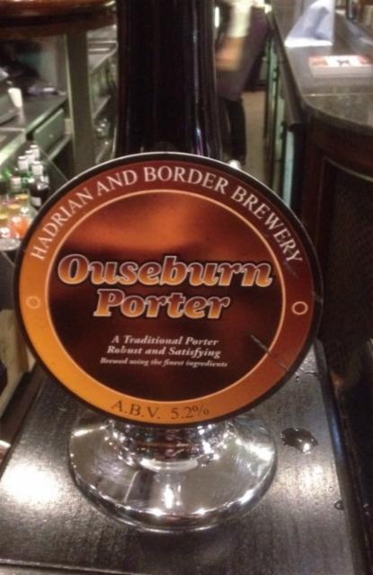 Ouseburn Porter 5.2%, The Hadrian Border Brewing Co, England