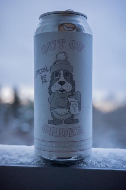 Out of Order: Mystery (V2) 6.0%, RAR Brewing, United States