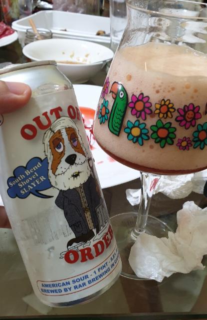 Out of order: south bend shovel slayer 5.8%, RAR Brewing, United States
