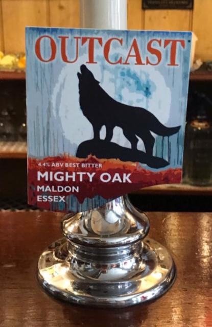 Outcast 4.4%, The Mighty Oak Brewing Company, England