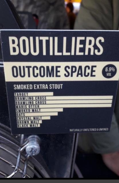 Outcome Space 6.9%, Boutilliers Ltd, England