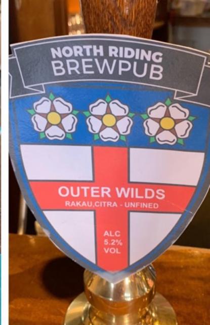 Outer Wilds 5.2%, North Riding Brewery, England
