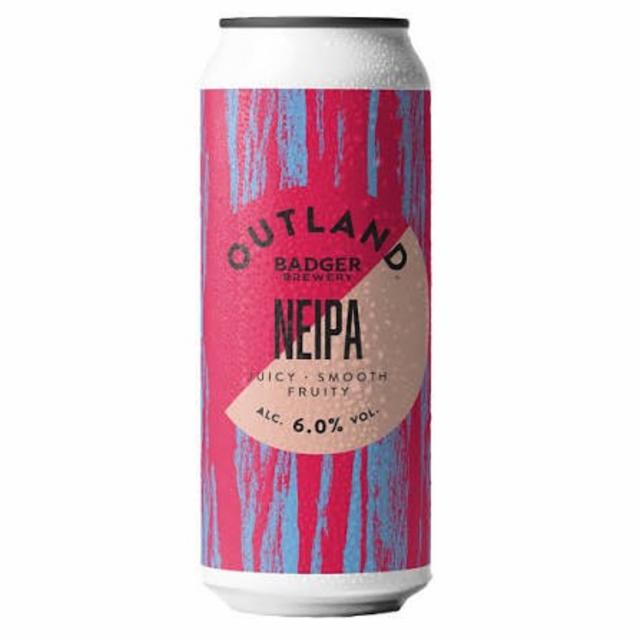 Outland NEIPA, Badger Brewery (Hall & Woodhouse)