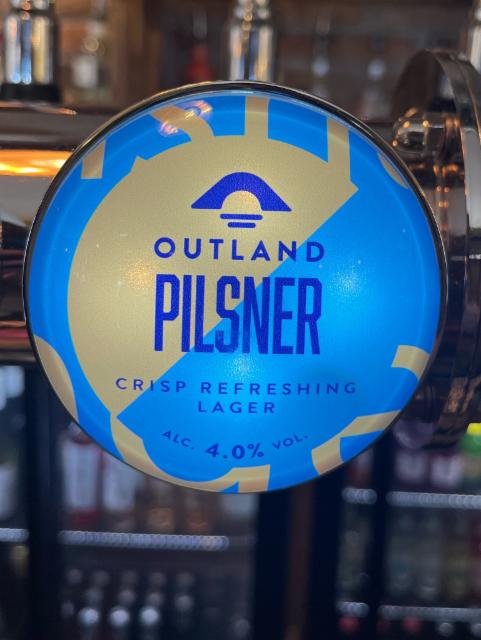Outland Pilsner 4.0%, Badger Brewery (Hall & Woodhouse), England