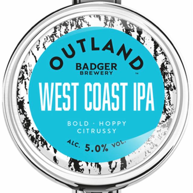 Outland West Coast IPA, Badger Brewery (Hall & Woodhouse)