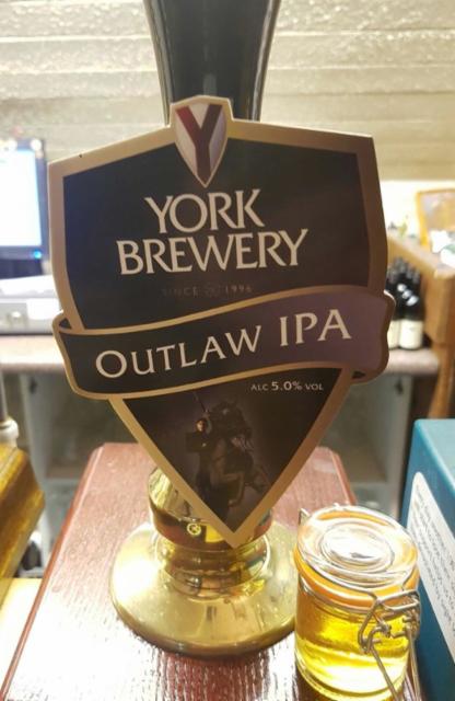 Outlaw IPA 5.0%, York Brewery, England