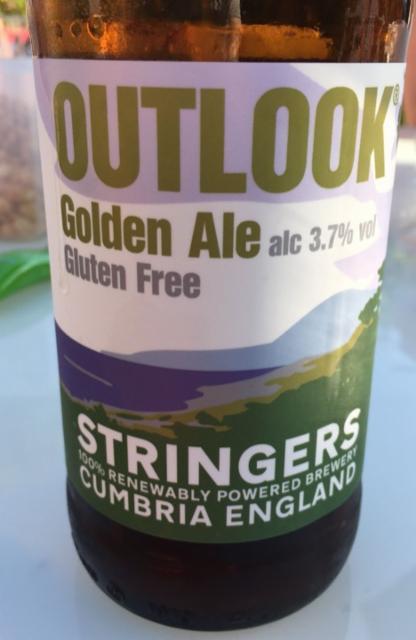 Outlook Gluten Free Golden Ale 3.7%, Stringers Brewery, England