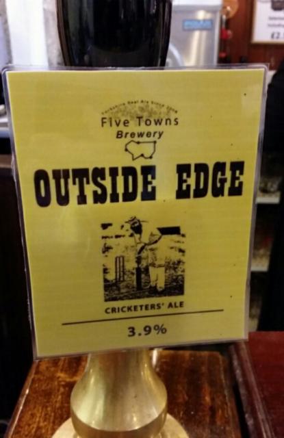 Outside Edge 3.9%, Five Towns Brewery, England