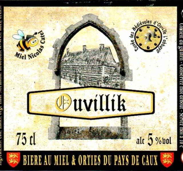 Ouvillik 5.0%, Brasserie Cauchoise [Closed], France