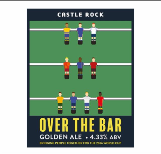 Over the Bar 4.3%, Castle Rock Brewery, England