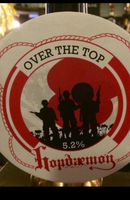 Over The Top 5.2%, Hopdaemon Brewery Co, England