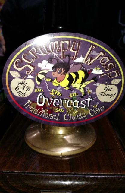 Overcast 6.1%, Scrumpy Wasp Cider, England