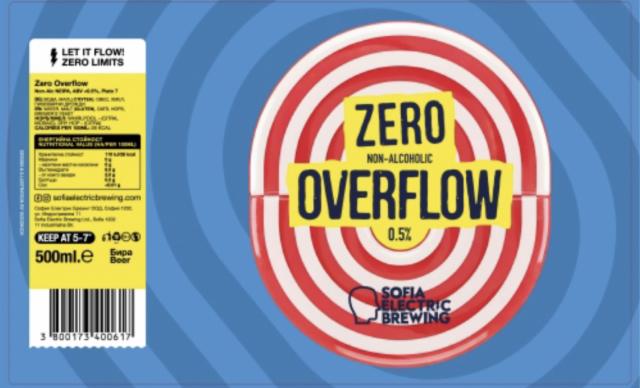 Overflow zero 0.5%, Sofia Electric Brewing, Bulgaria
