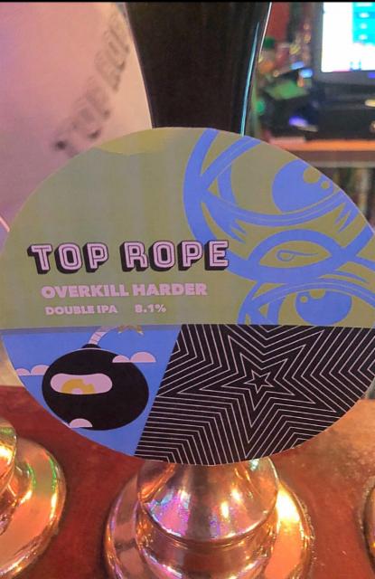 Overkill Harder 8.1%, Top Rope Brewing, England
