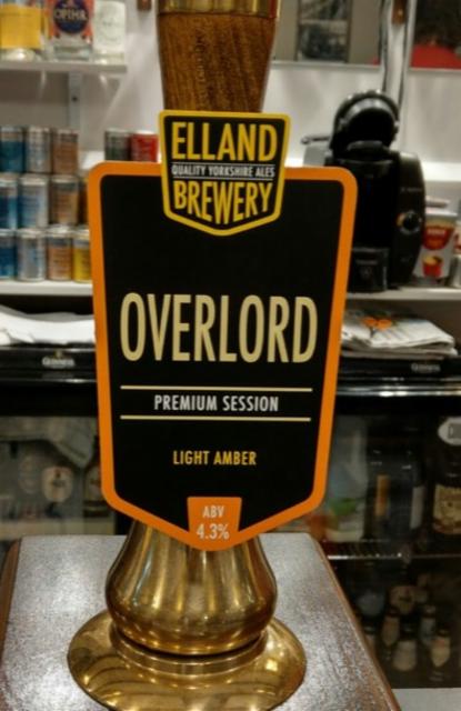 Overlord 4.3%, Elland Brewery, England